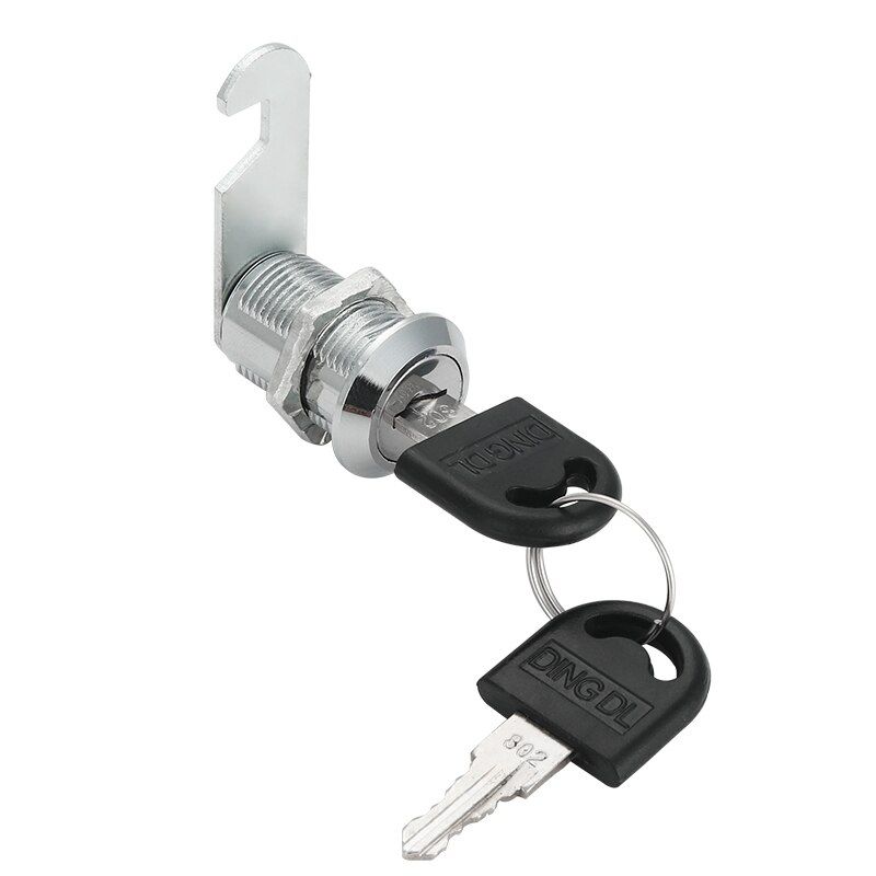 2 Keys Safe Cam Lock Office Door Cabinet Box Cupboard Lock Letter Wardrobe Safety Drawer Locker Cylinder Lock