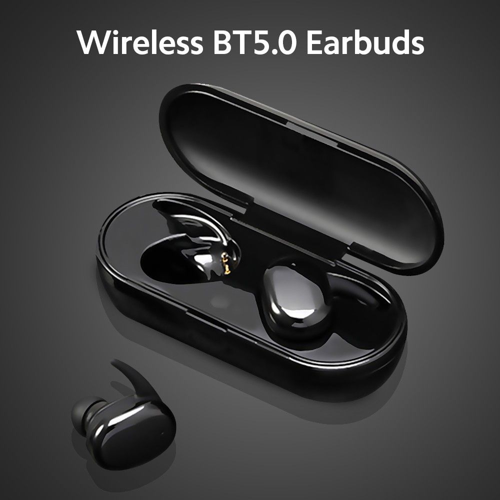 Wireless BT Headphones In-ear Sports Earbuds BT5.0 Chip
