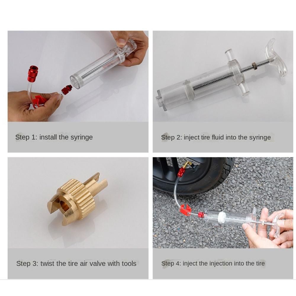 50Ml Bike Road Car Vacuum Tire Filling Tool Beauty Universal