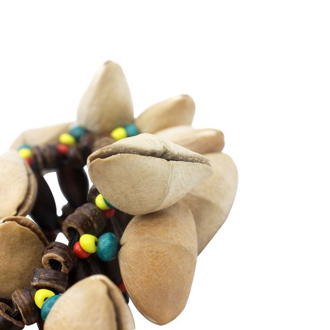Handmade Nuts Shell Bracelet Handbell For Djembe African