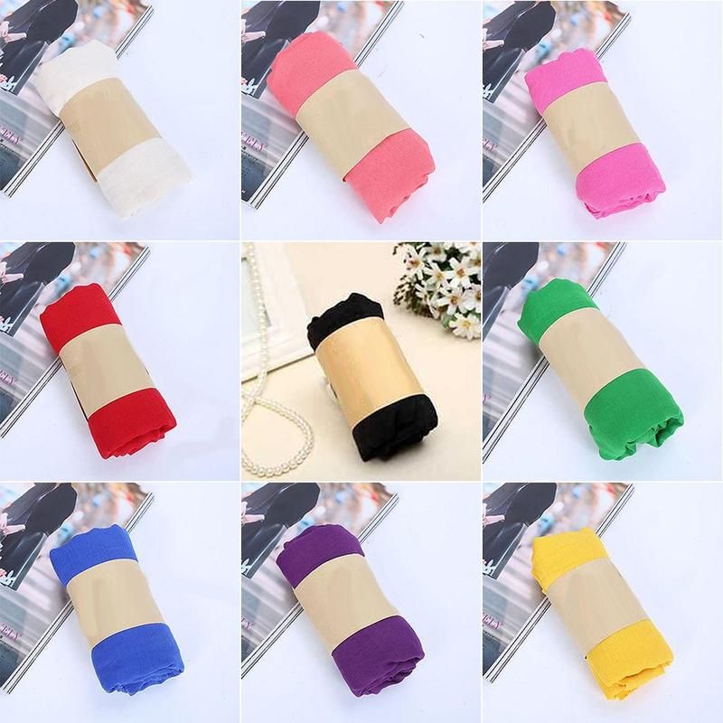 Women Long Candy Color Soft Cotton Scarf Wrap Shawl