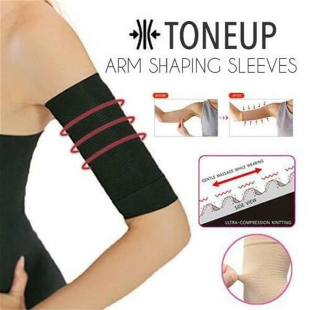 Arm Shaping Sleeves Women Elastic Shaperwear Slimming Faja