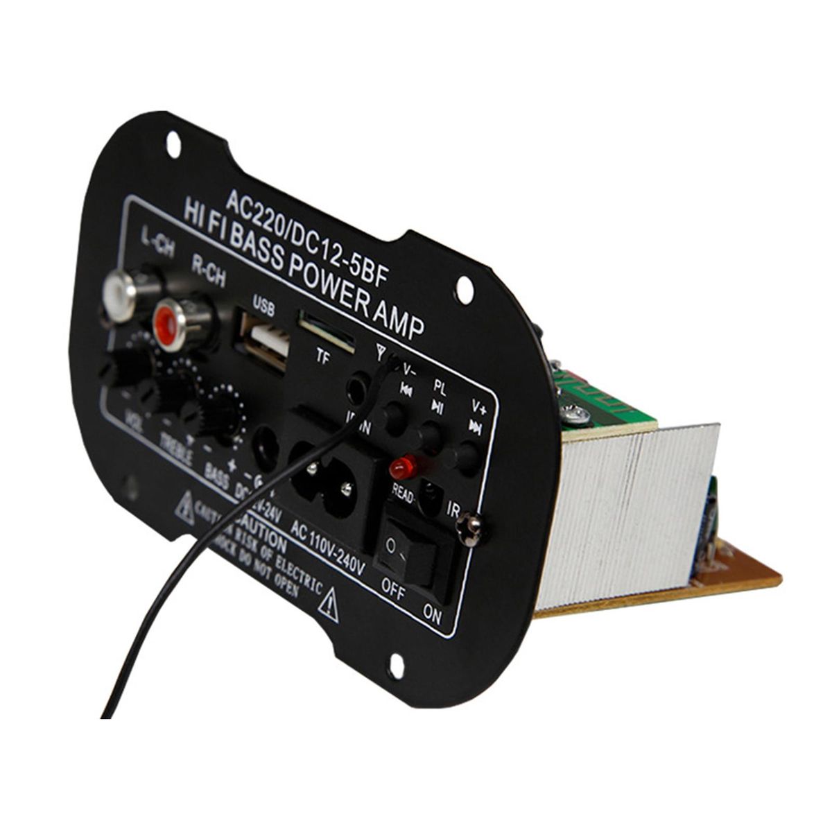 Car Bluetooth  Bass Power Subwoofer AMP Car Mini