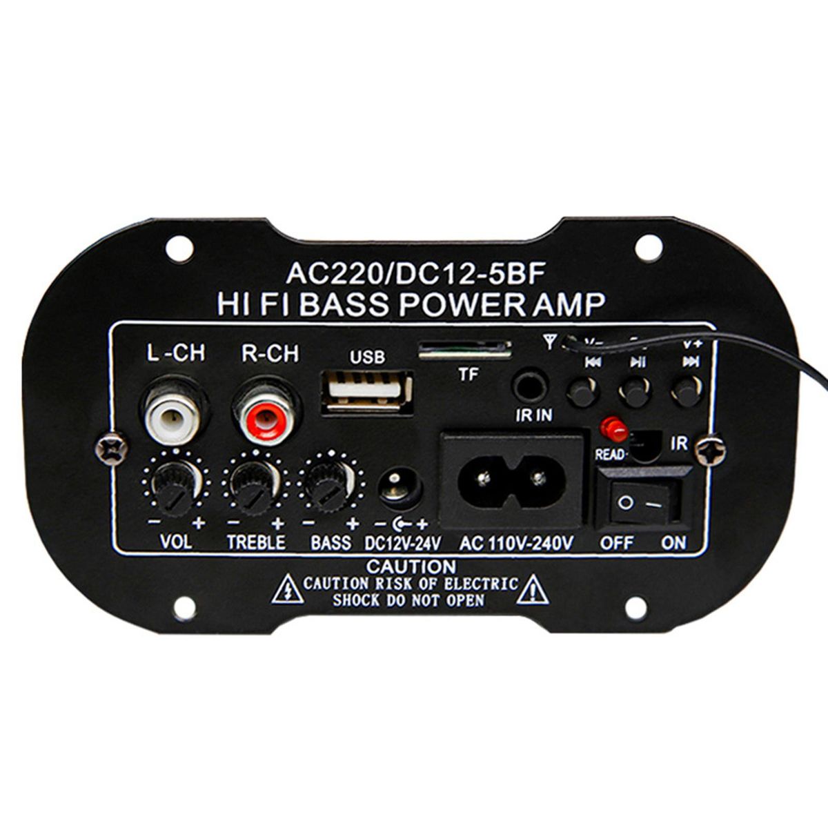 Car Bluetooth  Bass Power Subwoofer AMP Car Mini