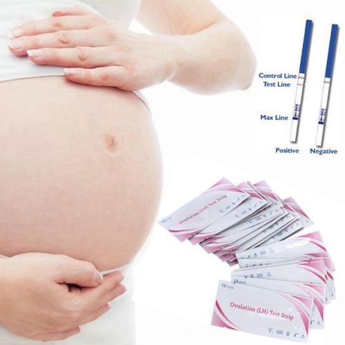 100 Pcs Fertility Ovulation  Strips Urine Testing