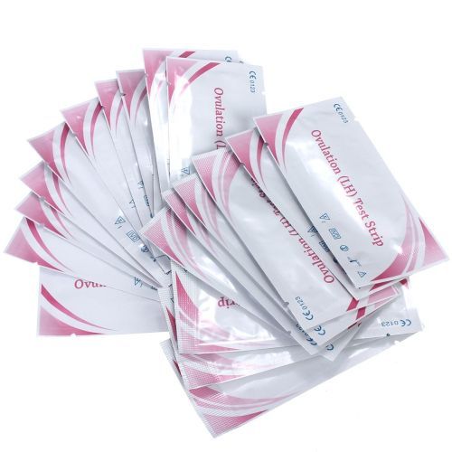 100 Pcs Fertility Ovulation  Strips Urine Testing