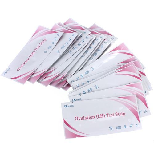 100 Pcs Fertility Ovulation  Strips Urine Testing