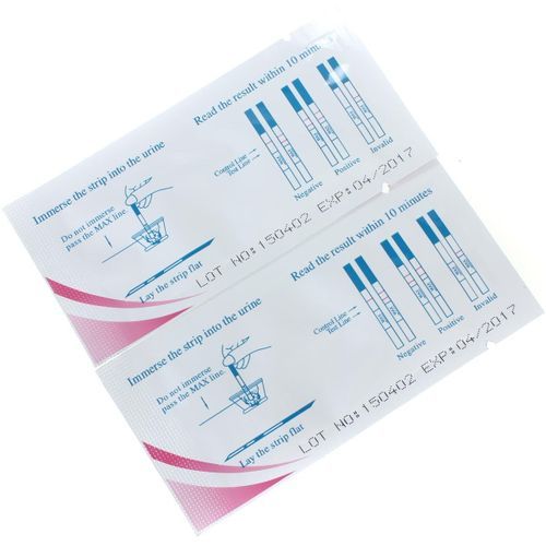 100 Pcs Fertility Ovulation  Strips Urine Testing