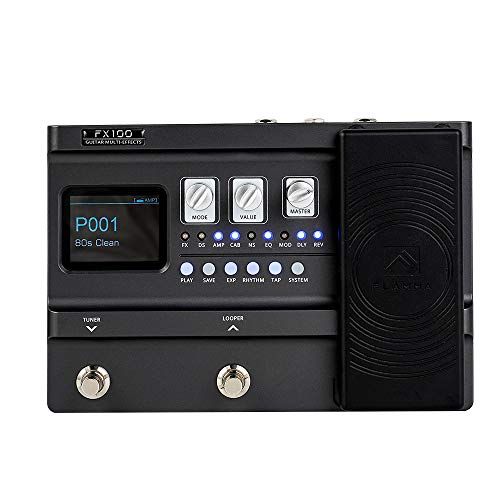 FLAMMA FX100 Guitar Pedal Multieffects Processor With Looper