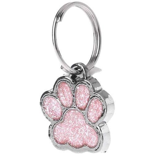 Pet Collar Tag Pet Dog Cat ID Multicolor Pet Mini Foot