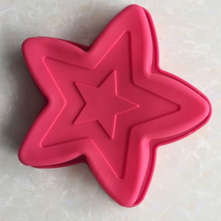 Large Single Star Silicone Mold Cake Pan Baking Cake
