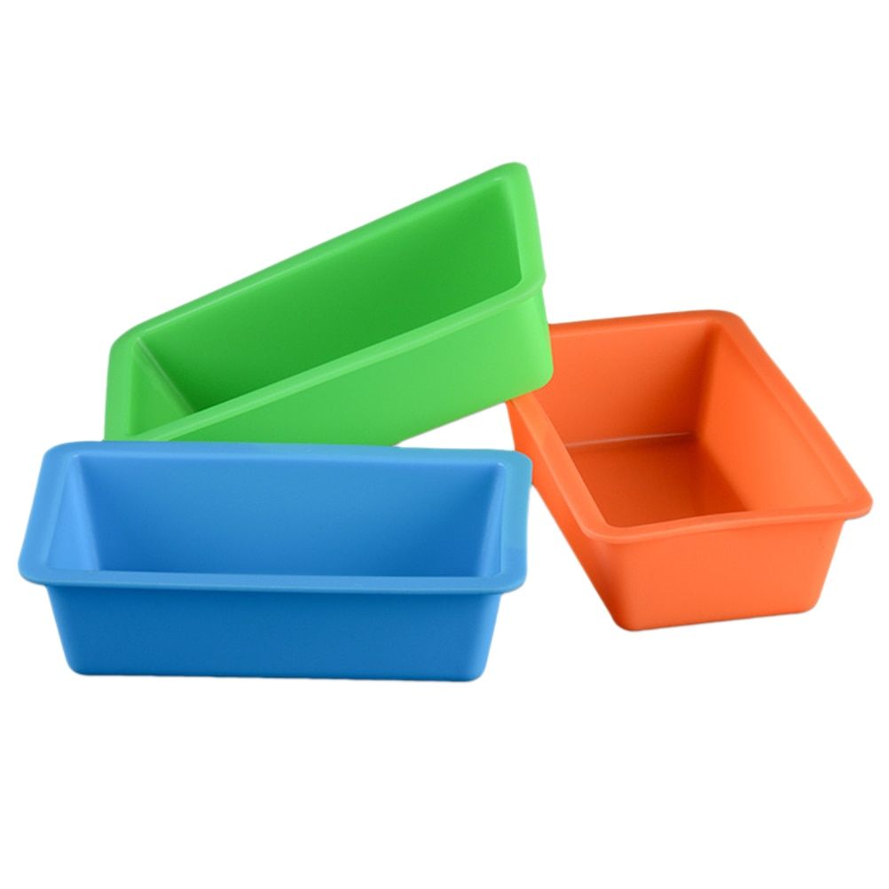 Rectangular Silicone Cake Mould Soap Mould Shaped Regular