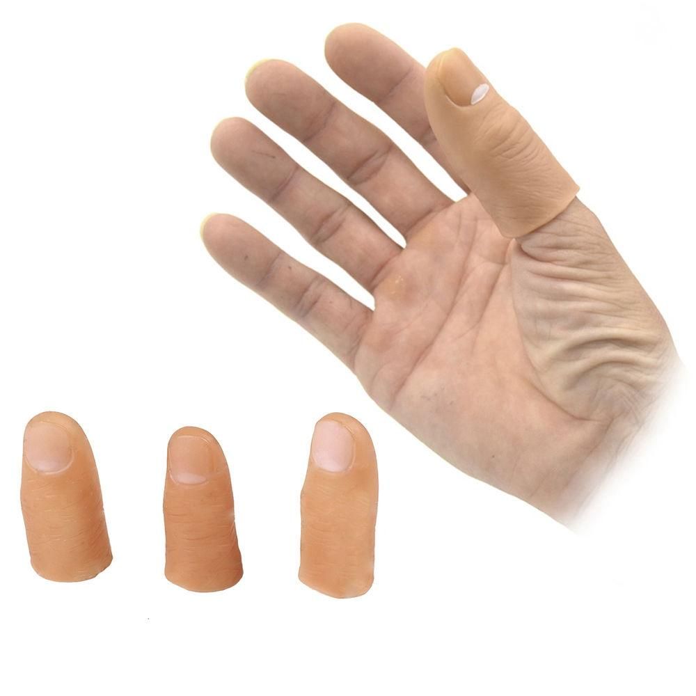 5Pcs Simulation Finger Sleeve Thumb Tip Finger Toys