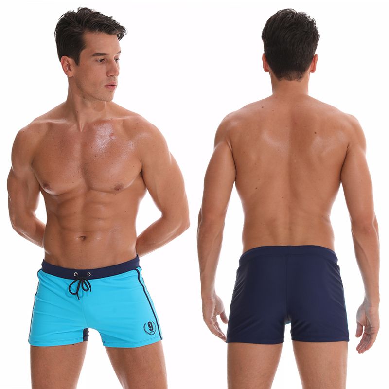 2021 Datifer Men's Swim Trunks Swimming Briefs Homens Maillot  Bain Trunks
