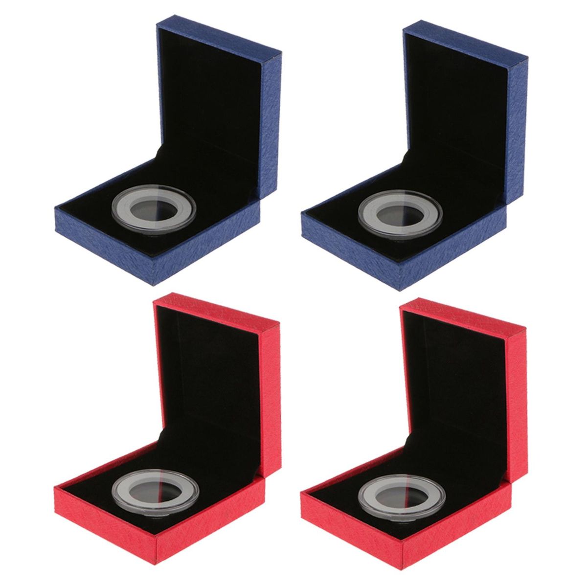 4x Fancy Single Coin Holder Display For 38MM Commemorative