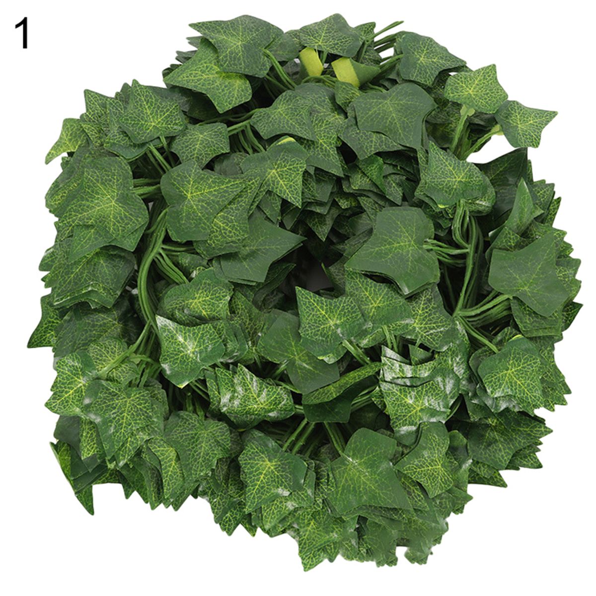 Artificial Vine Vivid Color Dust-proof Silk Flower Hanging Artificial Rattan Garland Vine-1#