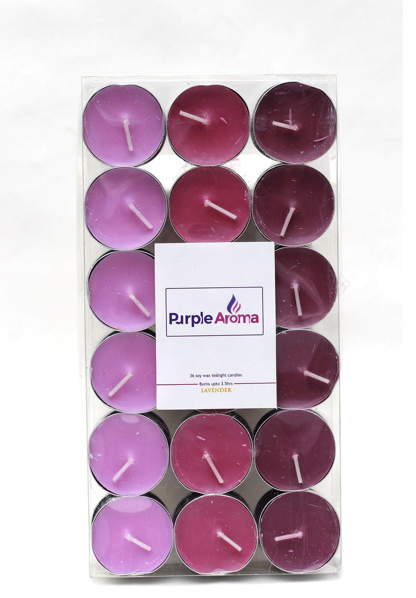 Lavender Scented Tealight Candles X 36