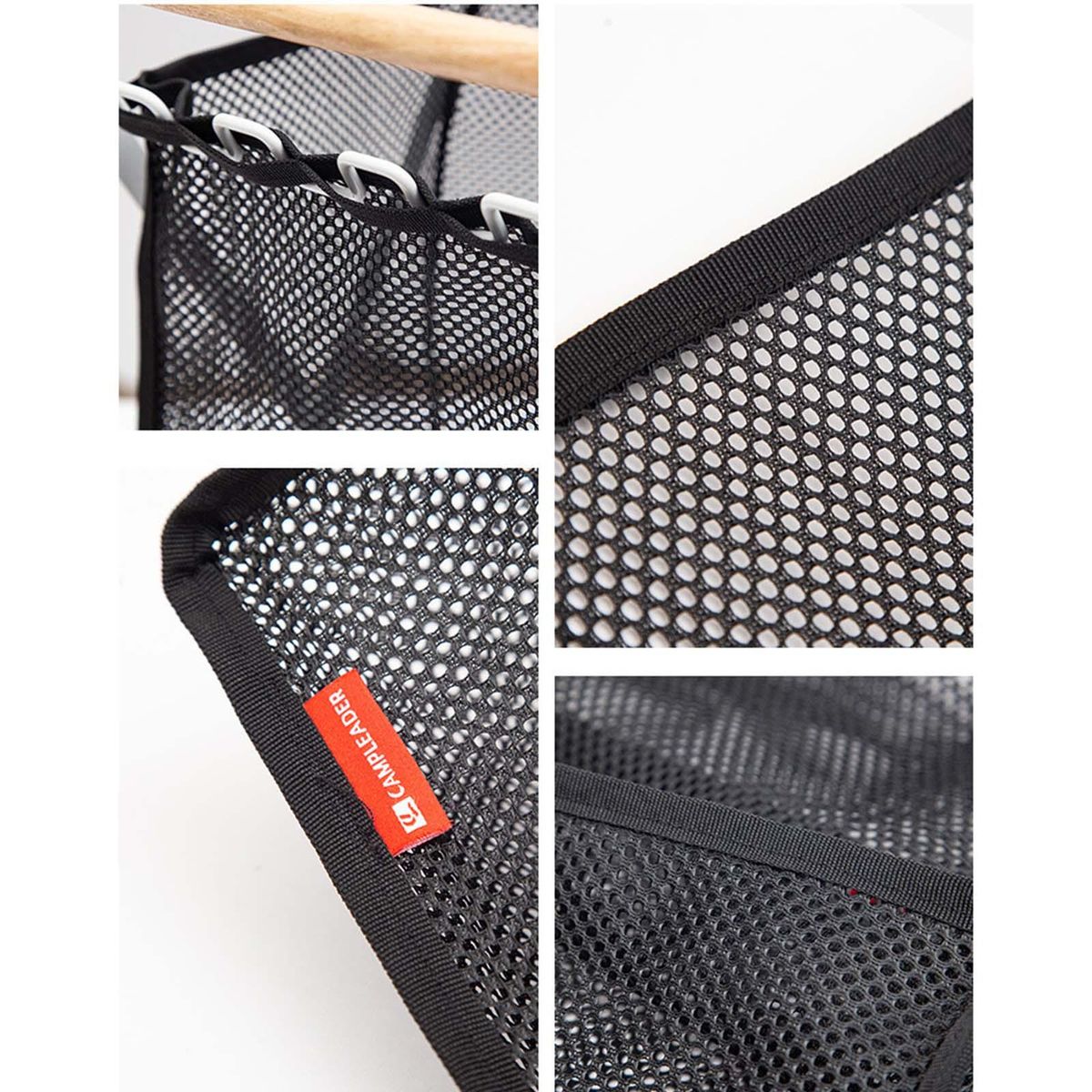 Portable Mesh Laundry Basket Wash Bag Organizer Multifunctional Hamper
