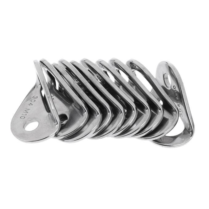 20 Pack 10mm Rock Climbing 25KN  Plate  Outdoor Sports