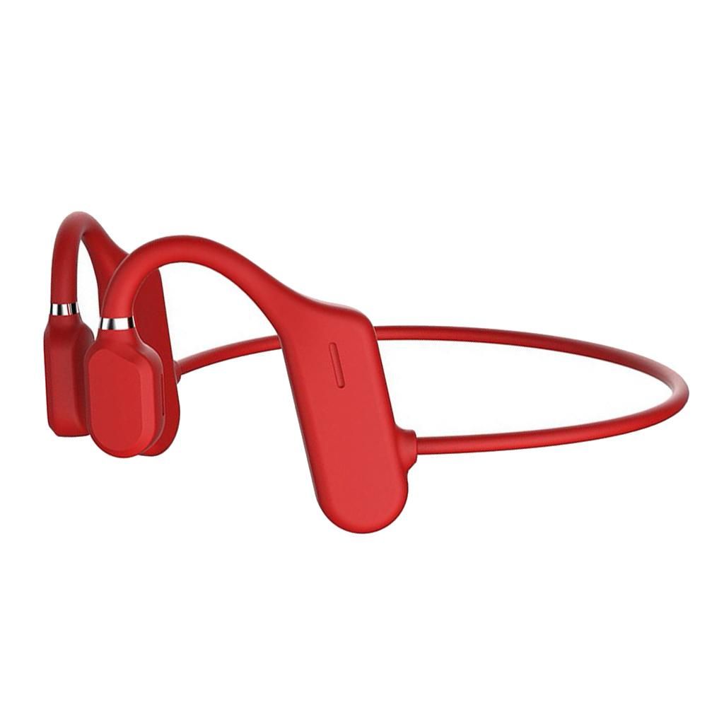 DYY-1 Draadloze Bluetooth Beengeleiding Headset Sport Red