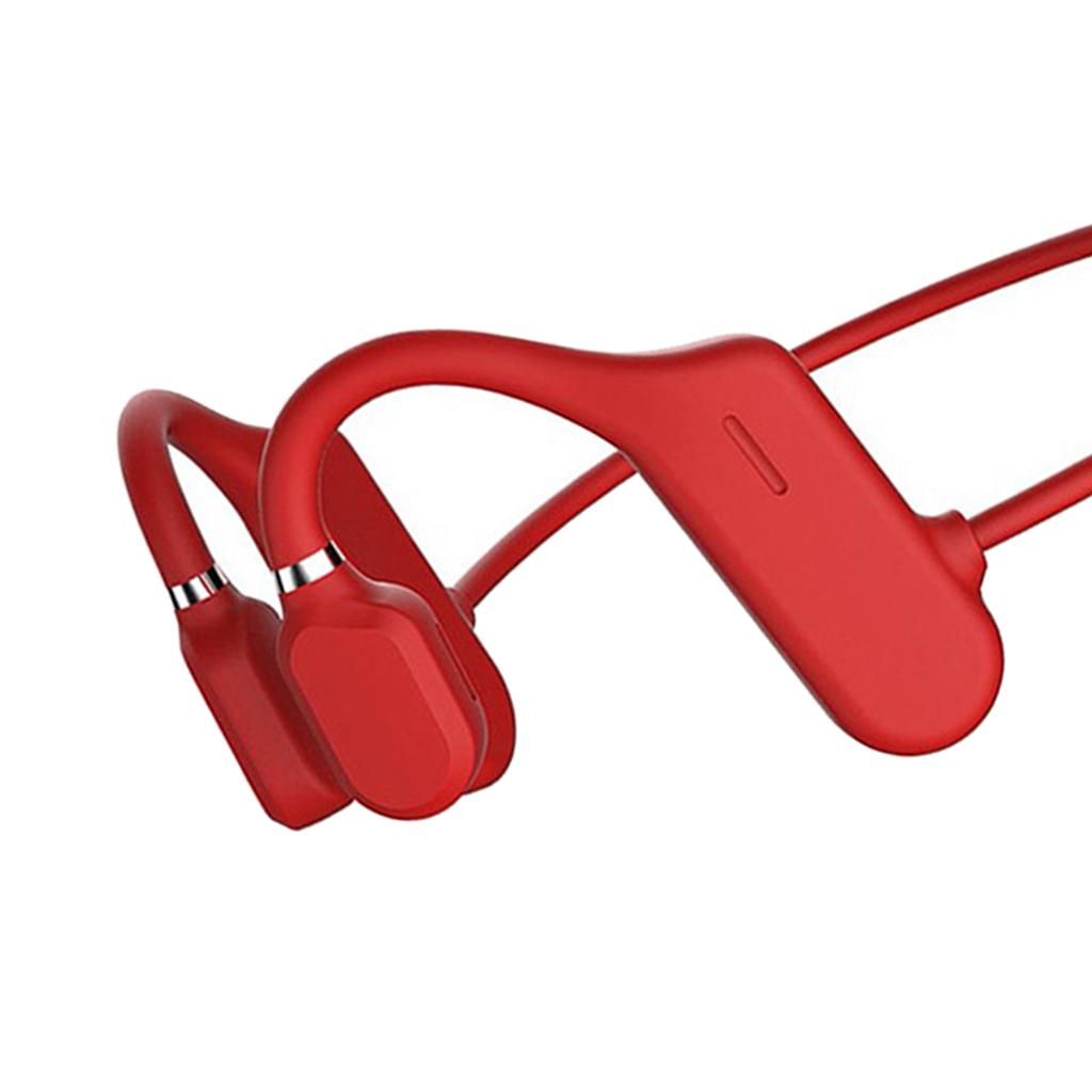 DYY-1 Draadloze Bluetooth Beengeleiding Headset Sport Red