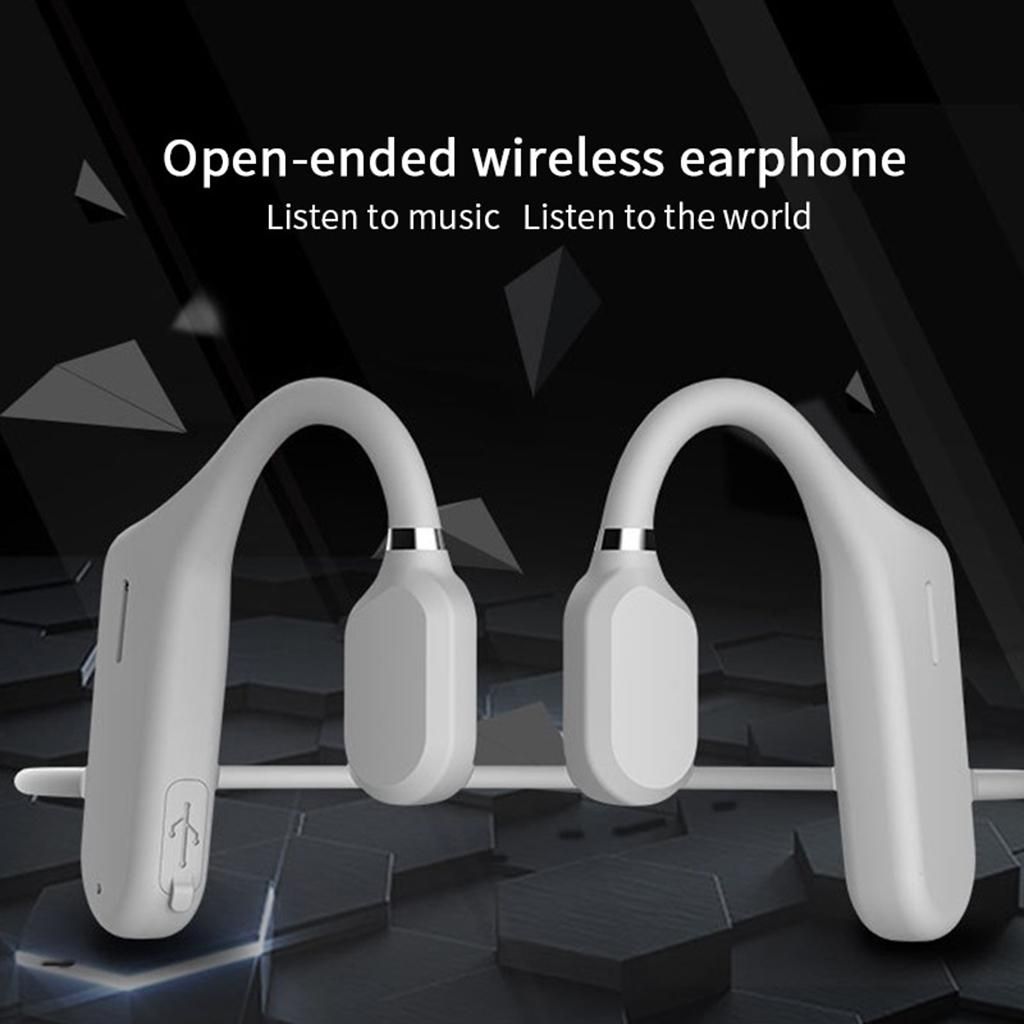 DYY-1 Draadloze Bluetooth Beengeleiding Headset Sport Red