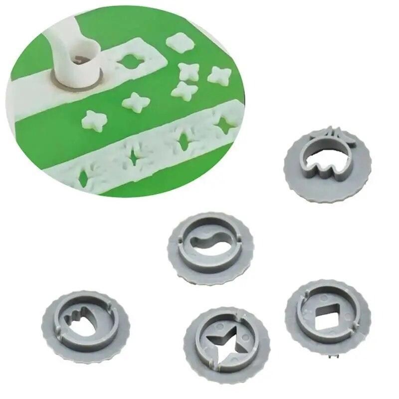 8pcs Cake Mold Fondant Molds Cake Decorating Tools Sugar Craft Chocolate Mold Baking Tool DIY Candy Mold with Handle
