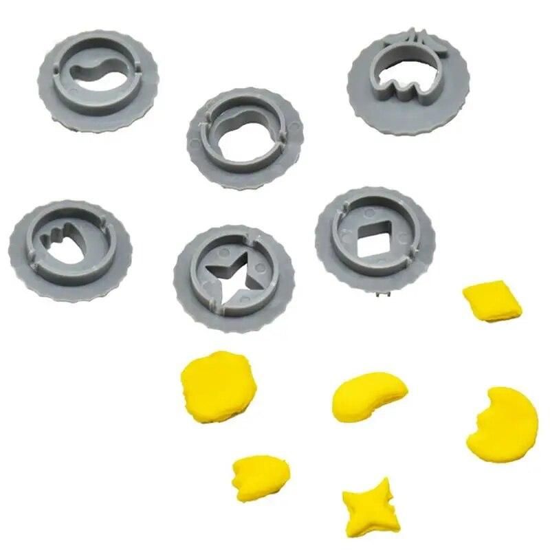 8pcs Cake Mold Fondant Molds Cake Decorating Tools Sugar Craft Chocolate Mold Baking Tool DIY Candy Mold with Handle