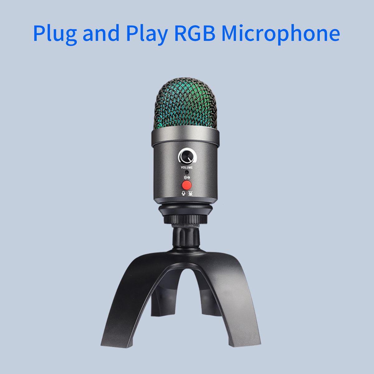 USB Microphone Computer PC Mic Heart-shape Directional
