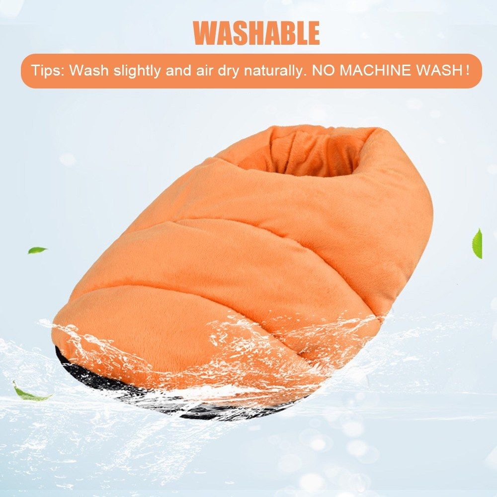 Electric Heated Foot Warmer Ultra-soft Plush USB Quick