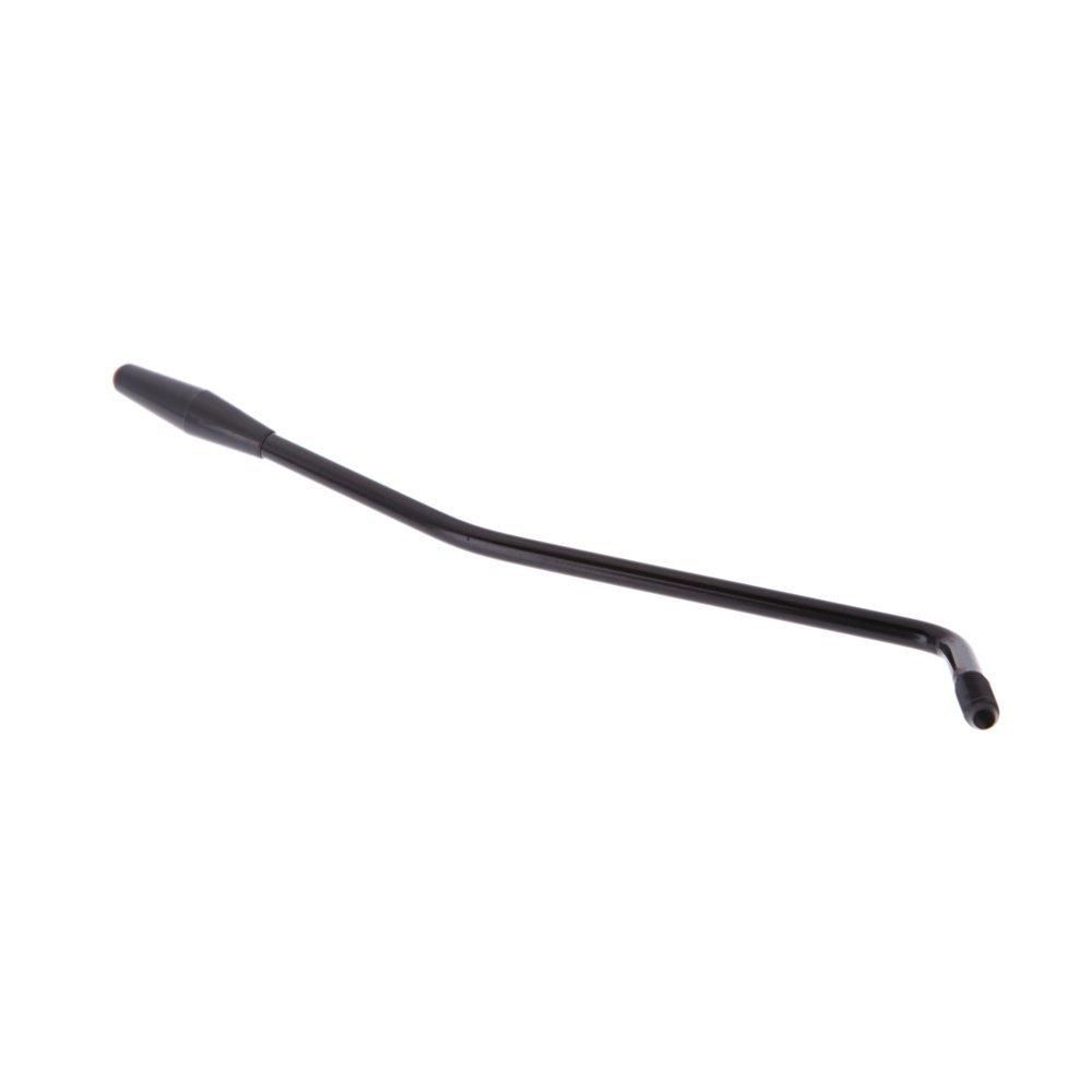 6mm Metal Arm Whammy Bar with Tip for Electric Guitar(Black)