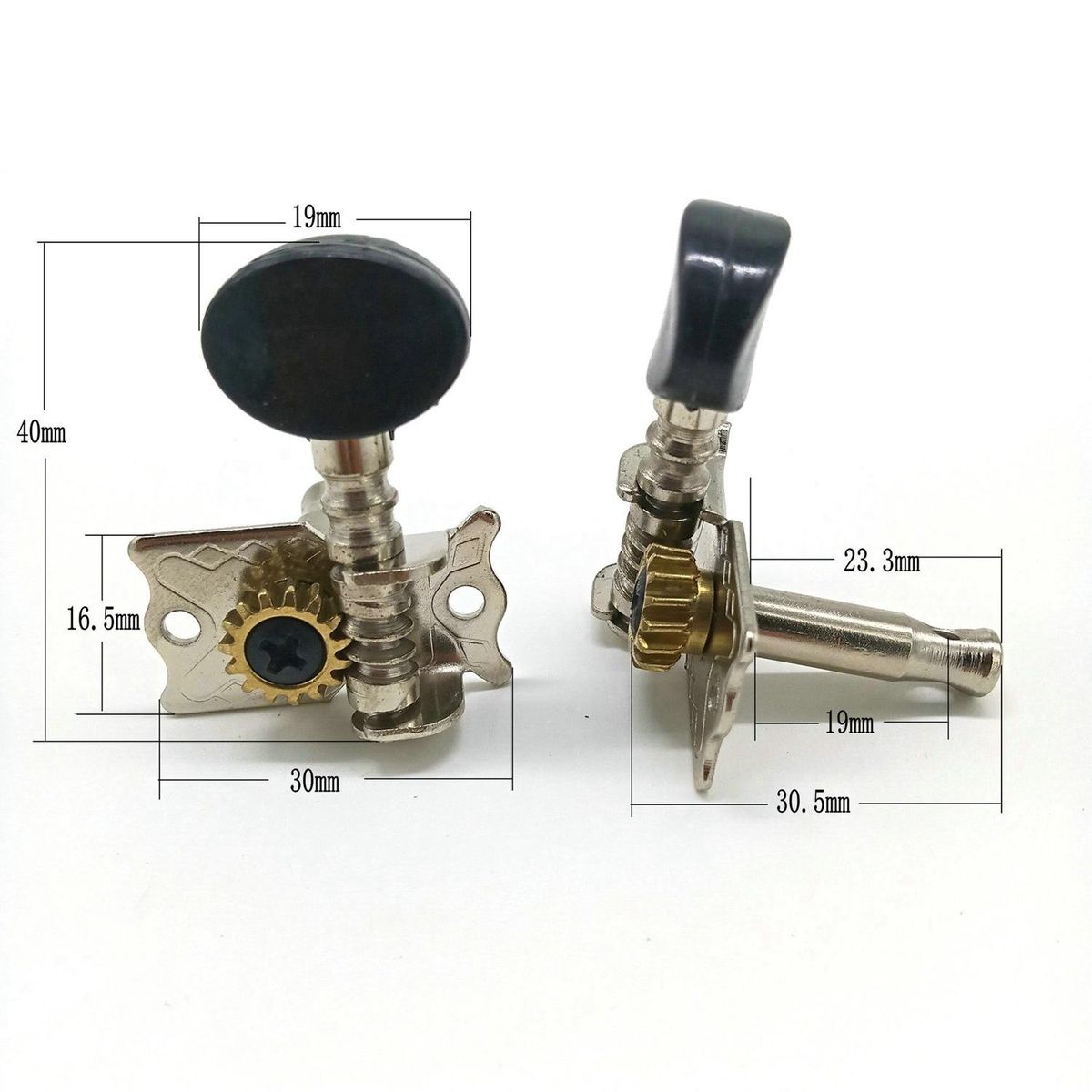 Tuning Pegs 2R 2L for 4 String Ukulele Guitar Bass Repair Ac