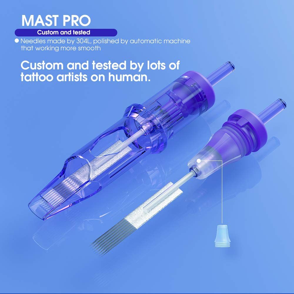 Mast Tattoo  50 Pcs Mix Size Sterilized Disposable  Needles