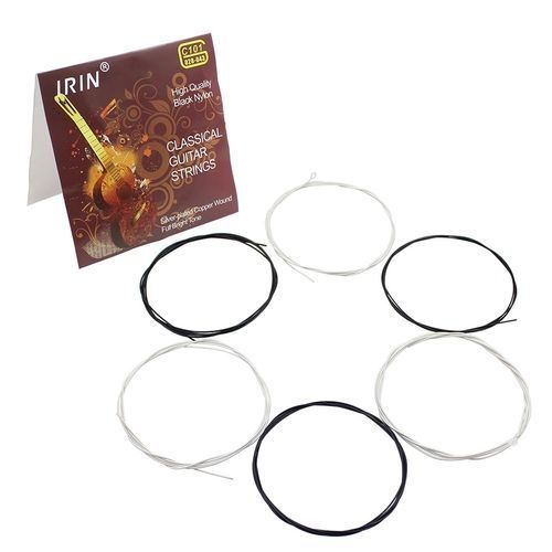 Classical Guitar Black Nylon Fiber Strings Replacement