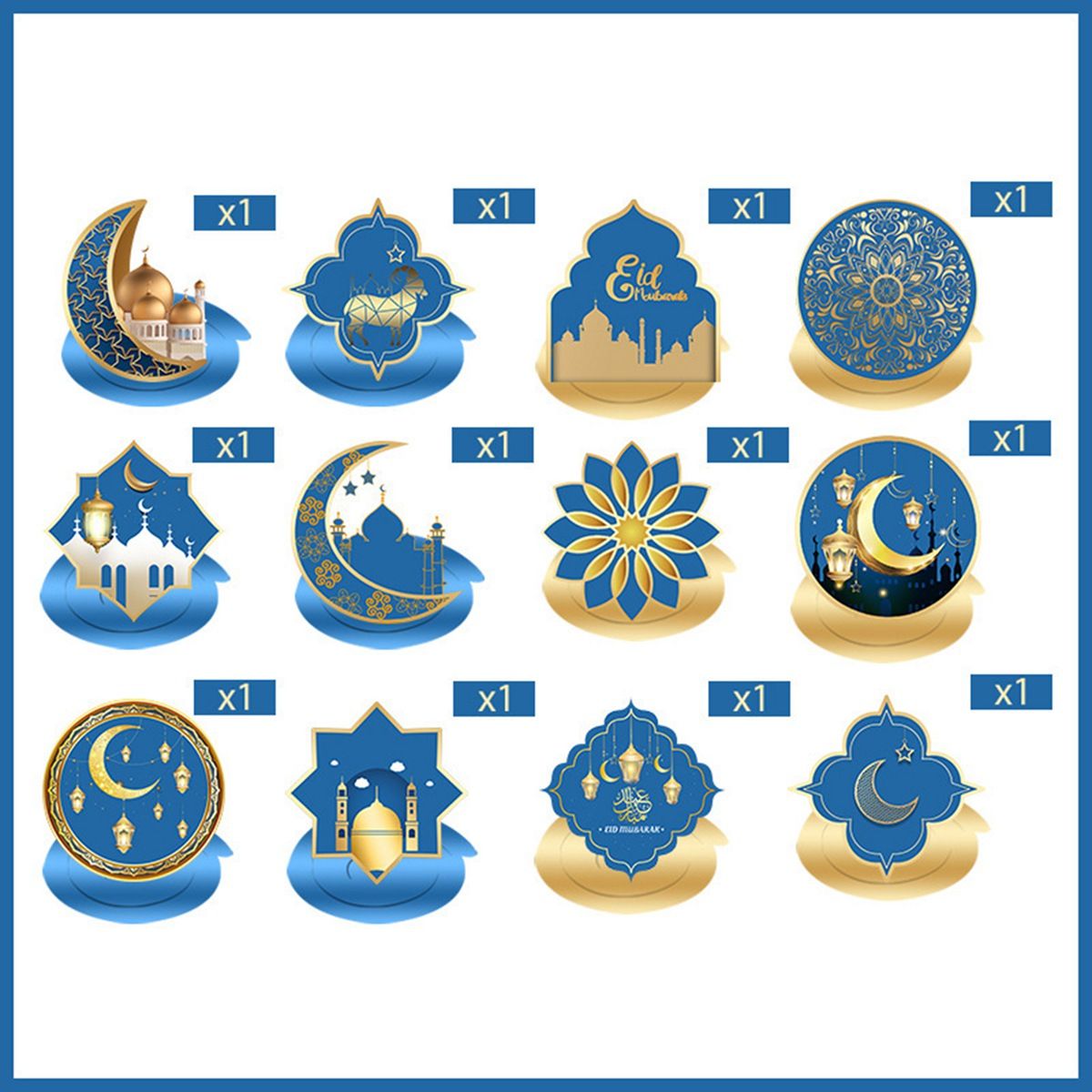 Eid Ramadan Decoration Theme Party Spiral Pendant