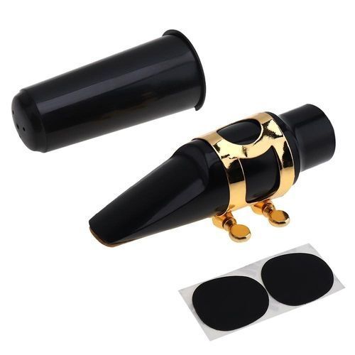 Alto Saxophone Mouthpiece With Ligature Cap And Bite Block