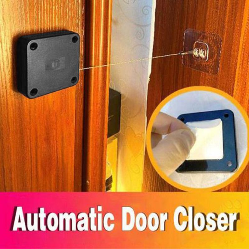 Hole-free Punch-free Automatic Sensor Door Door Closers