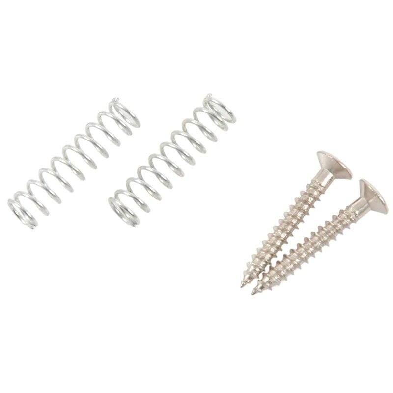 Dual Hot Rail Blaster Humbucker Pickups for Stratocaster ST Tele Strat Squier Electric Guitar,silver body with black rails