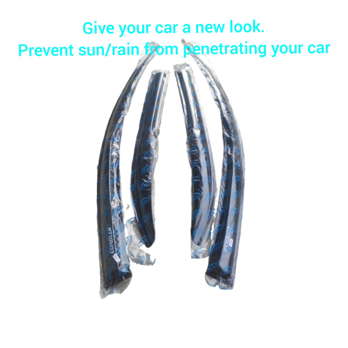 Corolla  2003-2006 Sun/rain Shade Visor-BLACK COLOUR
