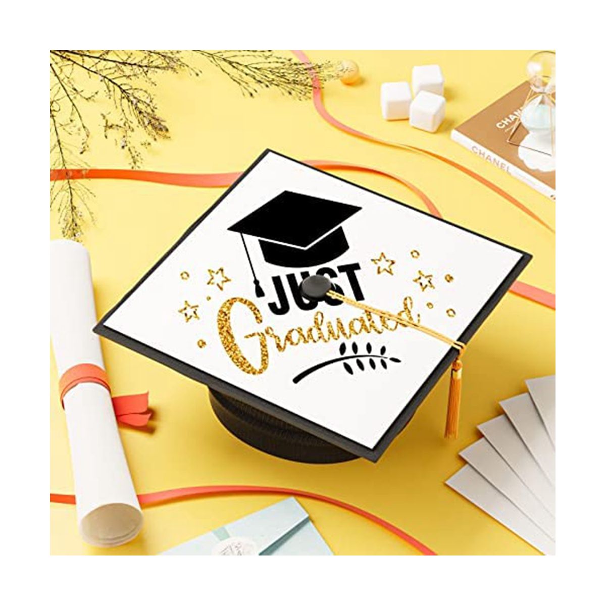Sublimation Blanks Graduation Topper Heat Transfer Plate,