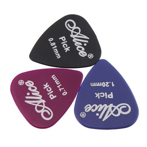 Drop-shaped Guitar Picks / Plectrum -10 Pieces