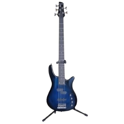 5 Strings Bass Guitar With Stand Bag And Bell
