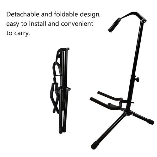 Folding Guitar Floor Stand String Instrument Tripod Holder