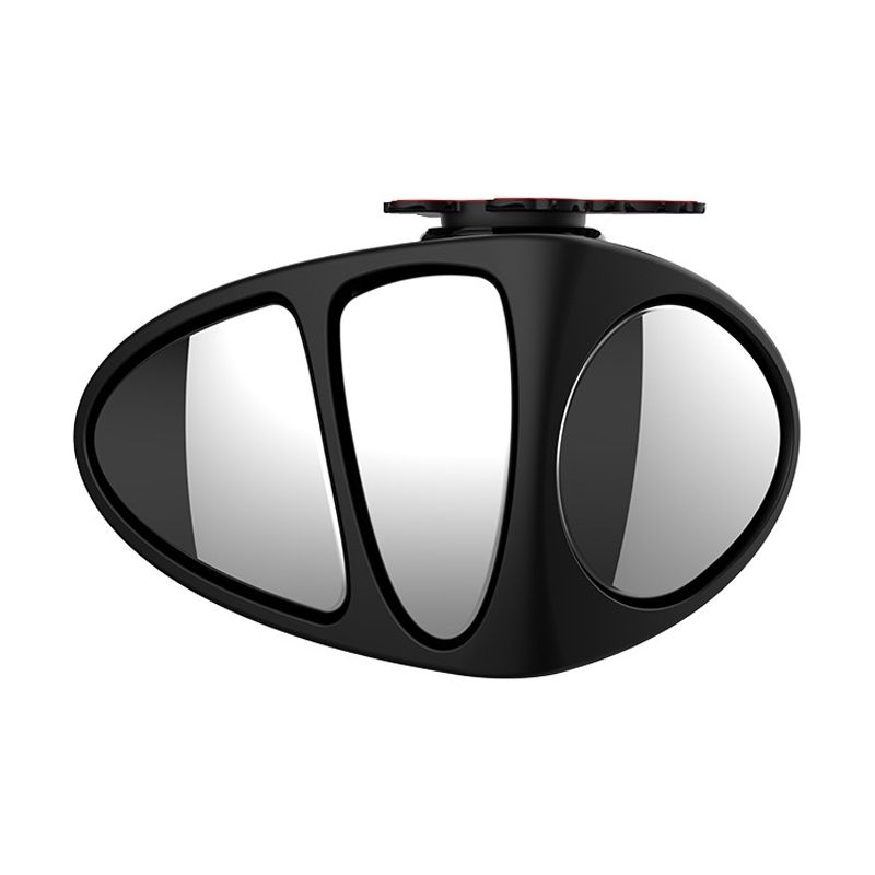 3R-151 3 In 1 Car Rearview Auxiliary Blind Spot Mirror Rear View 146 Front Wheel Mirror For Left Side