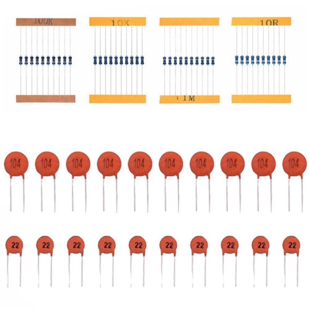 New Breadboard Set Electronics Component Starter DIY Kit with Plastic Box for Arduino UNO R3 Component Package