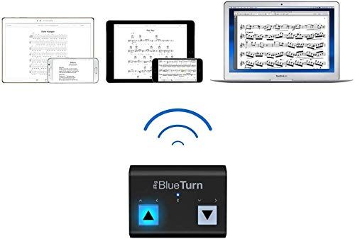 IK Multimedia IRig BlueTurn Wireless Page Turner Backlit Sil