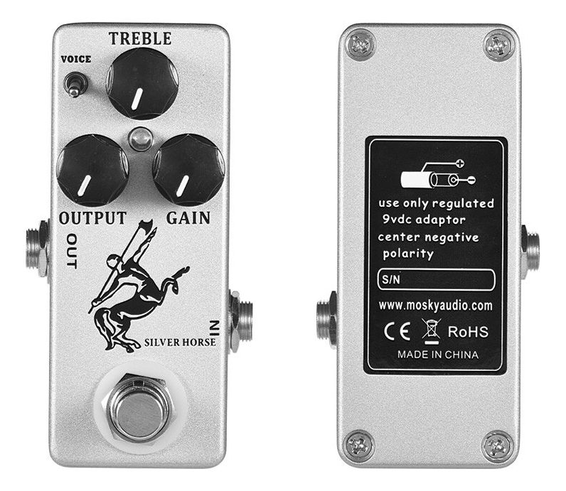 Moskyaudio Guitar Effect Pedal Guitar Overdrive Effect Pedal