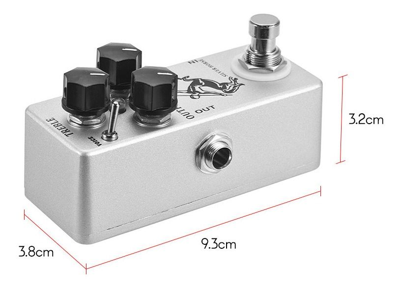 Moskyaudio Guitar Effect Pedal Guitar Overdrive Effect Pedal