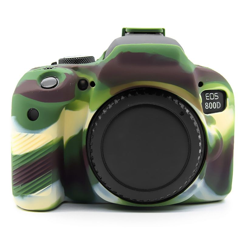 Silicone Case For Canon 800D T7i Protective Soft Cover