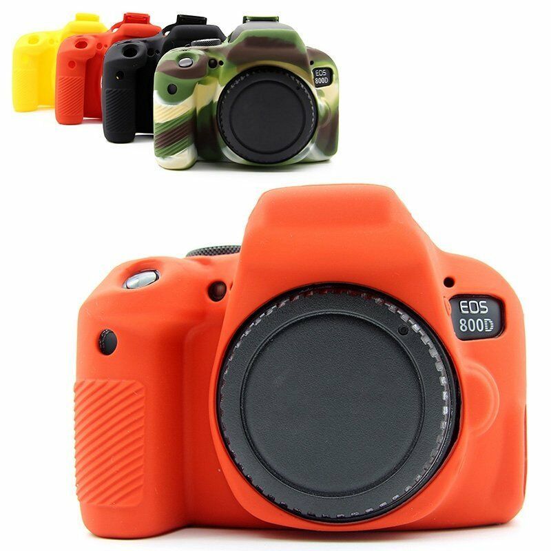 Silicone Case For Canon 800D T7i Protective Soft Cover